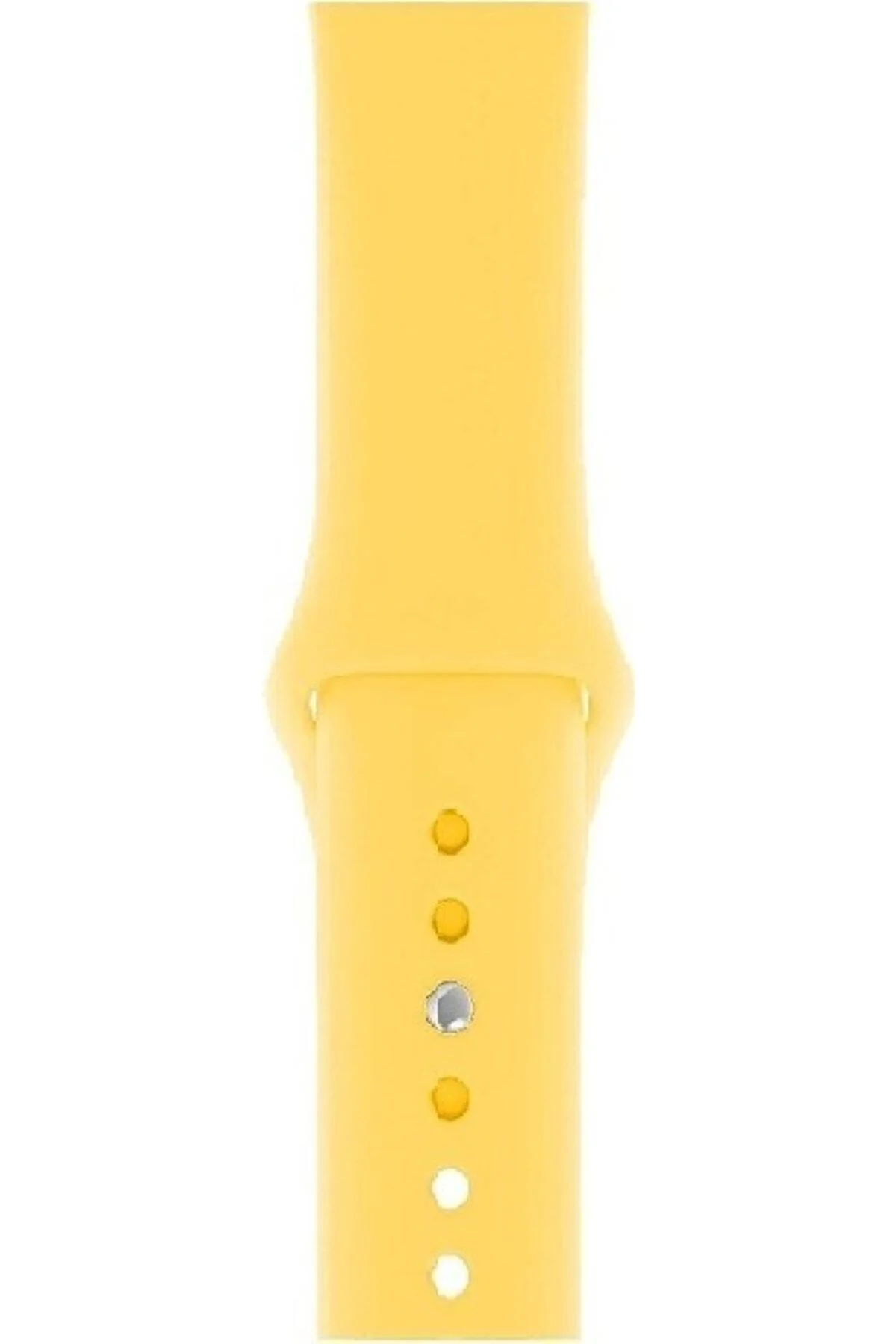 Apple Watch Uyumlu38mm - 40mm - 41mm 1 2 3 4 5 6 Se 7 8 Için Silikon Spor Kordon Kayış