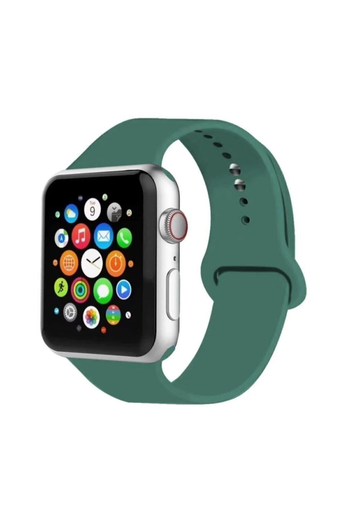 Apple Watch Uyumluunisex 2 3 4 5 42 Mm Ve 44 Mm Silikon Kordon Kayış