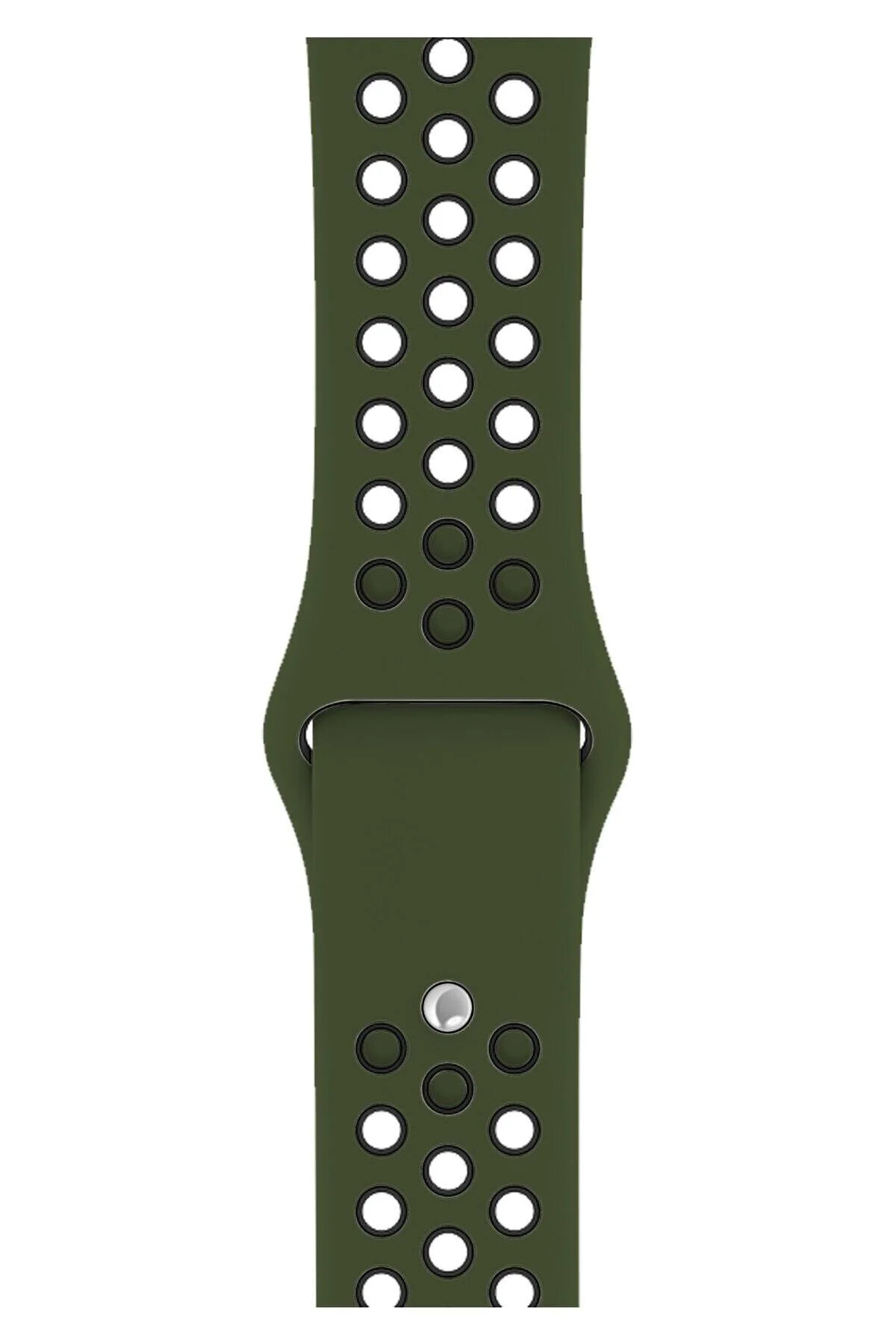 Apple Watch Uyumlusilikon Kayış Delikli Kordon 1 2 3 4 5 6 7 Se 38mm/40mm/41mm