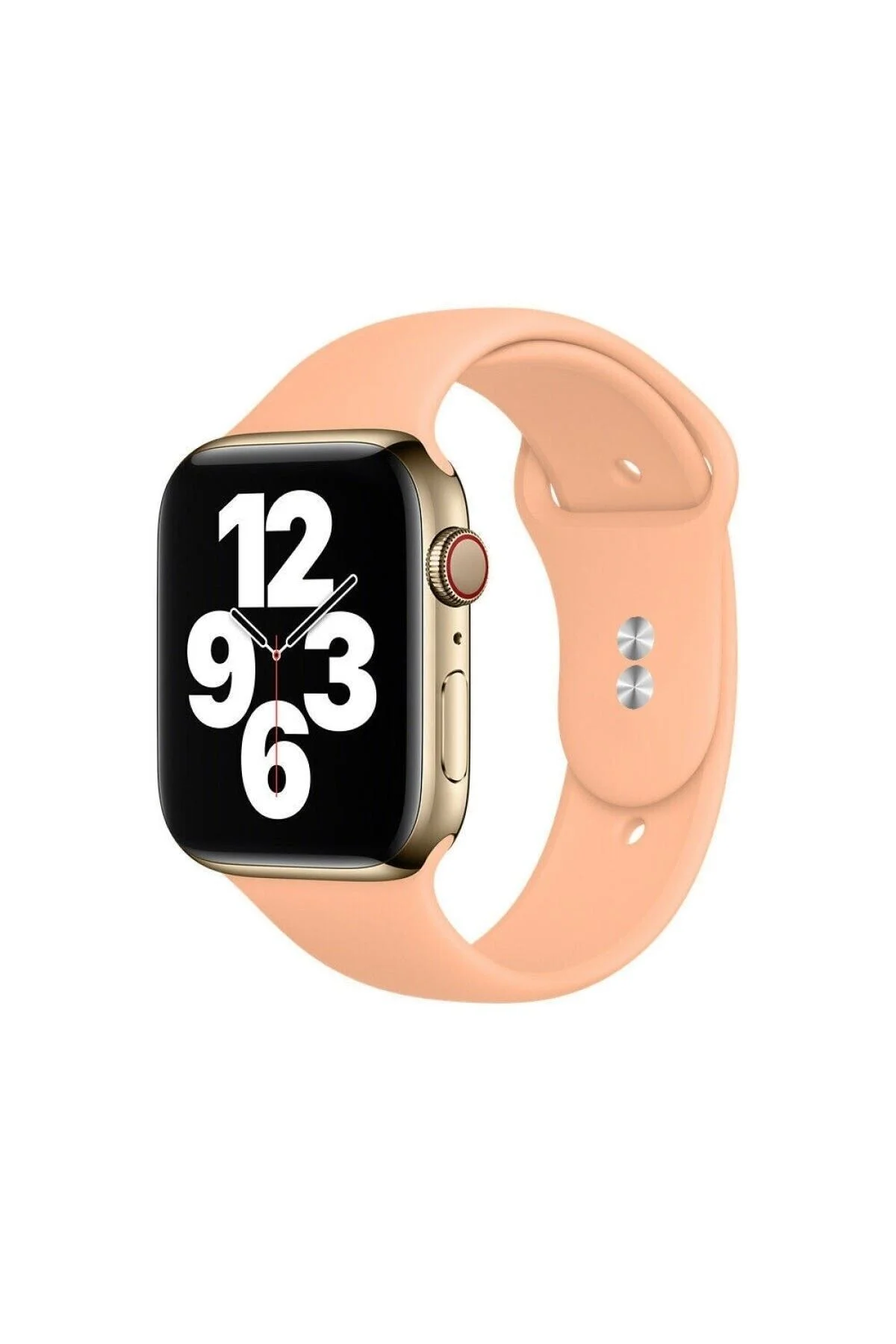 Apple Watch Uyumlu2 3 4 5 6 Se 42 Mm 44 Mm Spor Sililkon Kordon