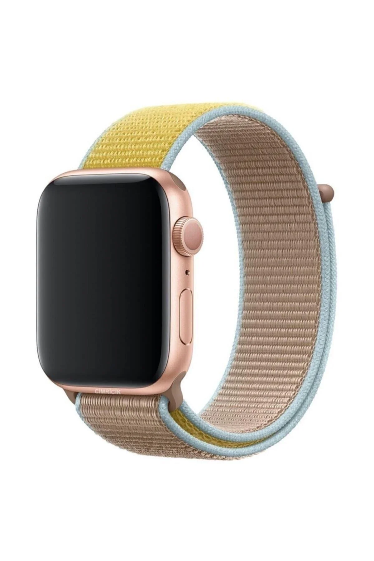 Apple Watch Uyumlu2 3 4 5 42 Mm 44 Mm Hasır Dokuma Spor Kordon