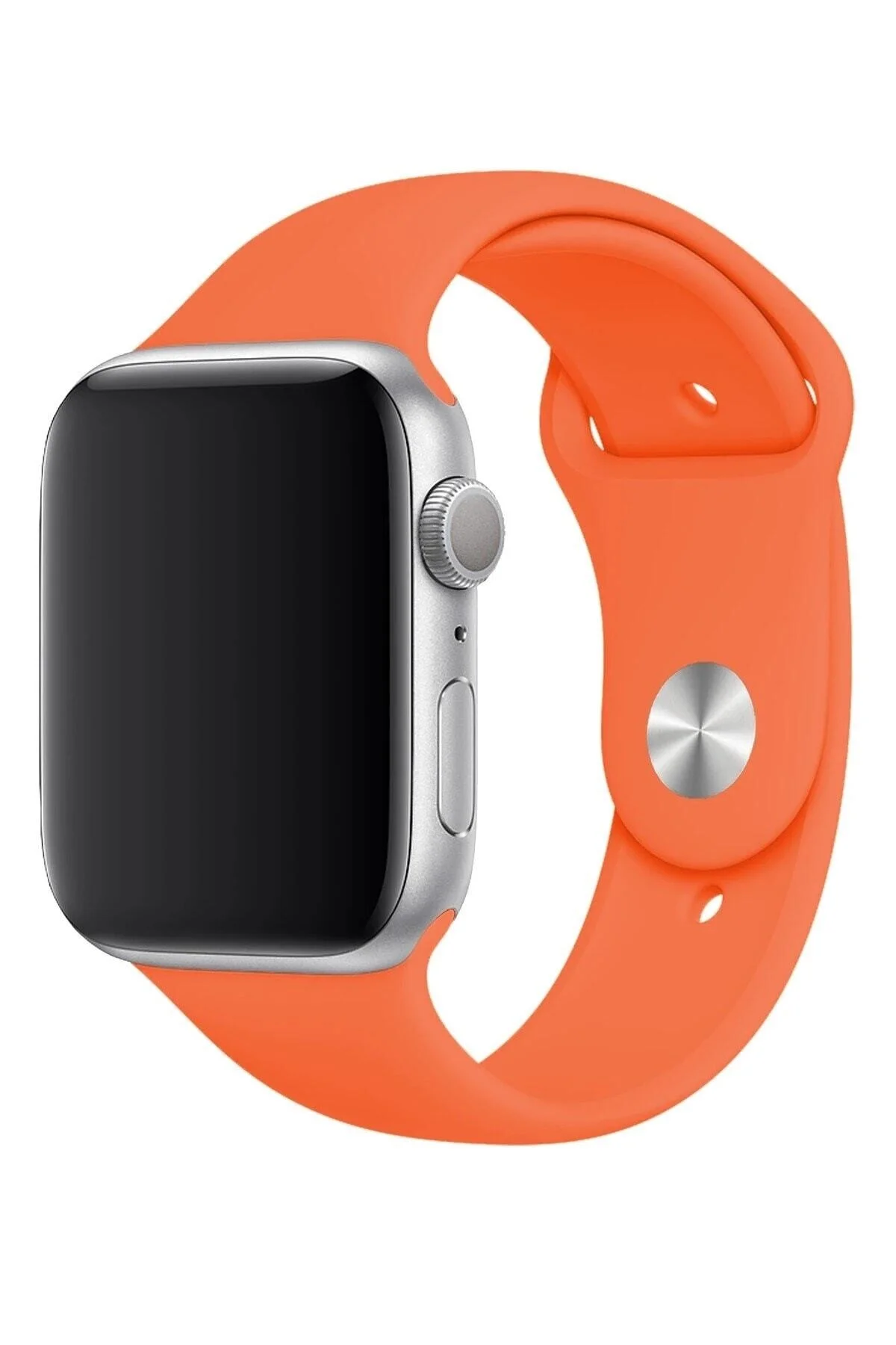 Apple Watch Uyumlu3 4 5 6 7 8 Se 42 44 45mm Kaliteli Spor Klasik Slikon Kordon Kayış - pazariz Görsel 4