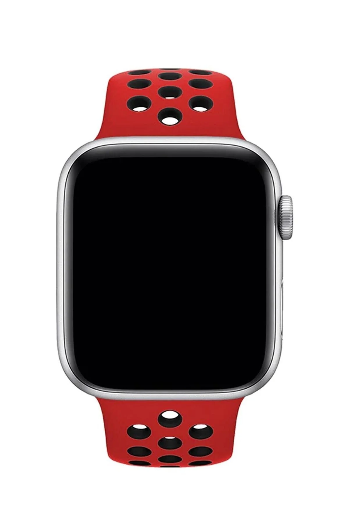 Apple Watch Uyumlu Delikli 42-44-45 Mm Bileklik Spor Band Delikli Kordon T500 Dt T700s - pazariz Görsel 2
