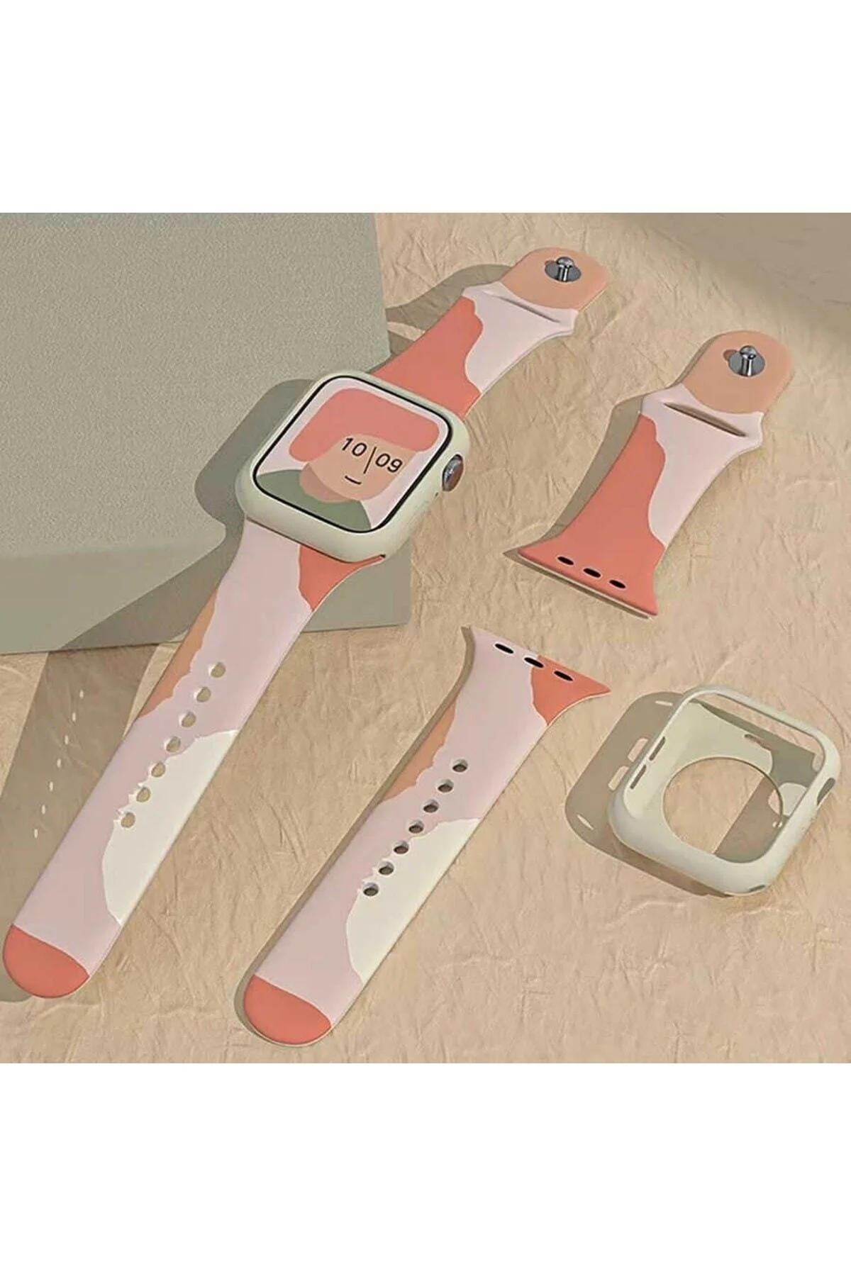 Apple Watch Uyumlugs Dt Pro T500 Ultra 3 4 5 6 7 8 Se 42 44 45 49 Mm Kordon Kayış Silikon - pazariz Görsel 5