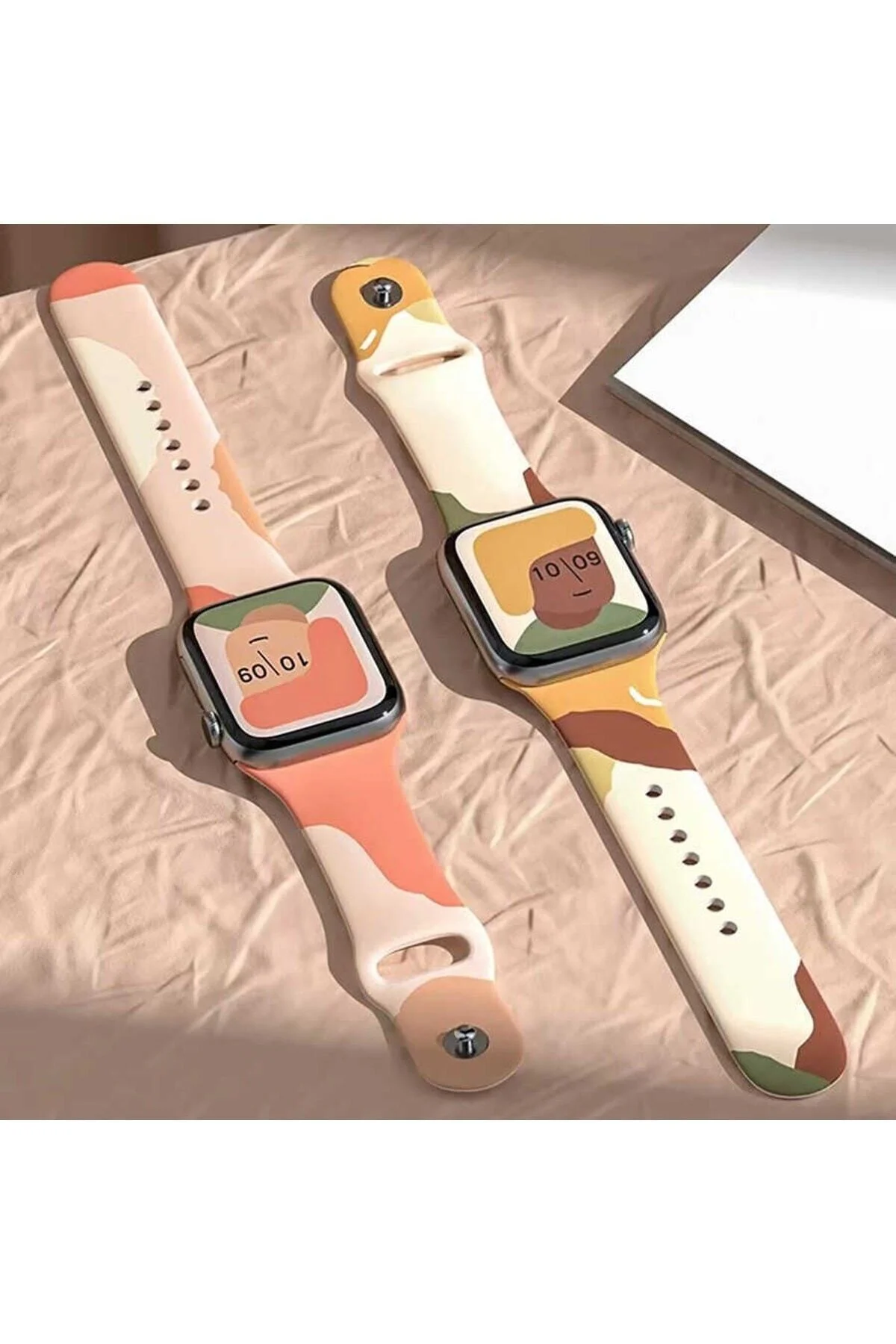 Apple Watch Uyumlugs Dt Pro T500 Ultra 3 4 5 6 7 8 Se 42 44 45 49 Mm Kordon Kayış Silikon - pazariz Görsel 4