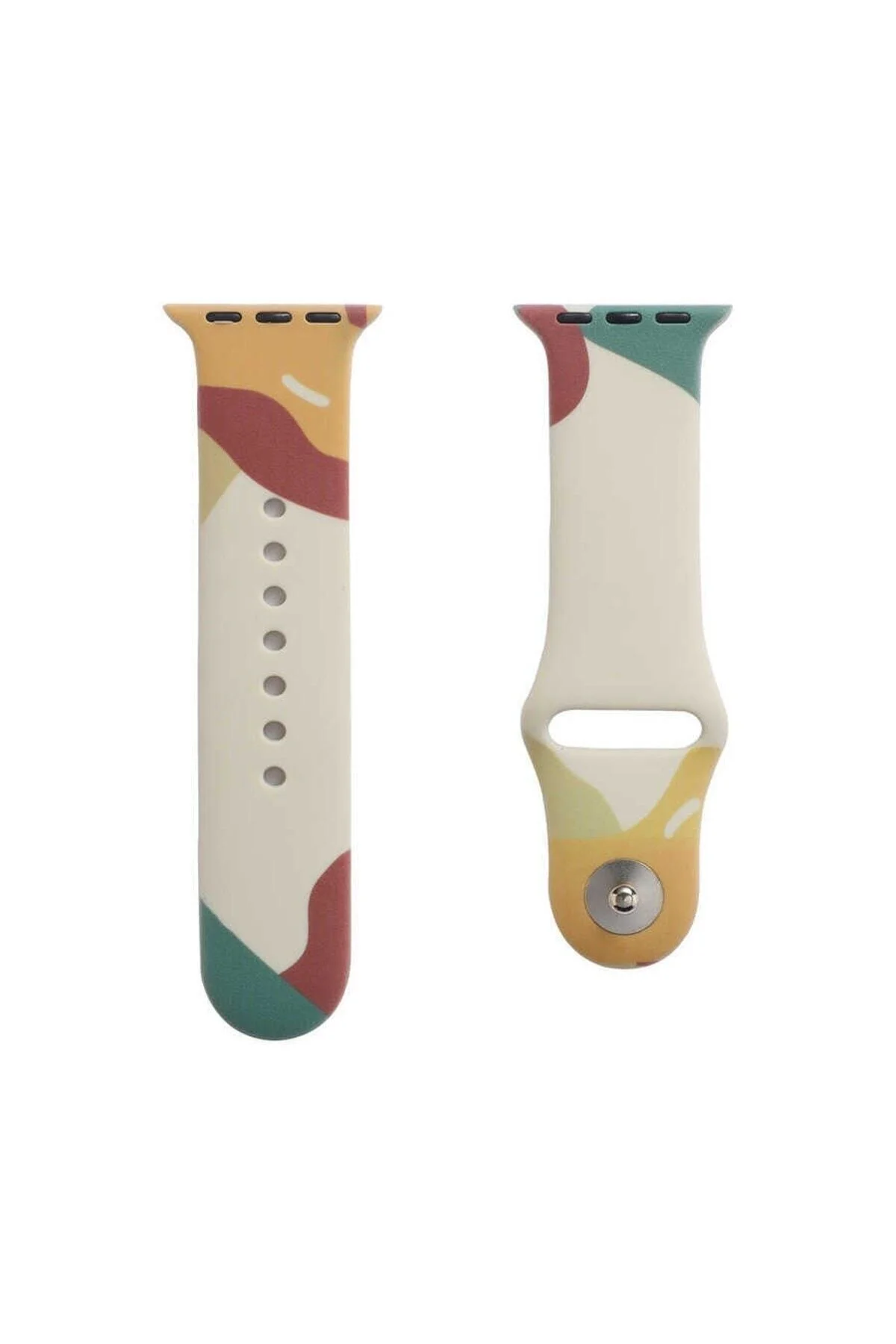 Apple Watch Uyumlugs Dt Pro T500 Ultra 3 4 5 6 7 8 Se 42 44 45 49 Mm Kordon Kayış Silikon - pazariz Görsel 3