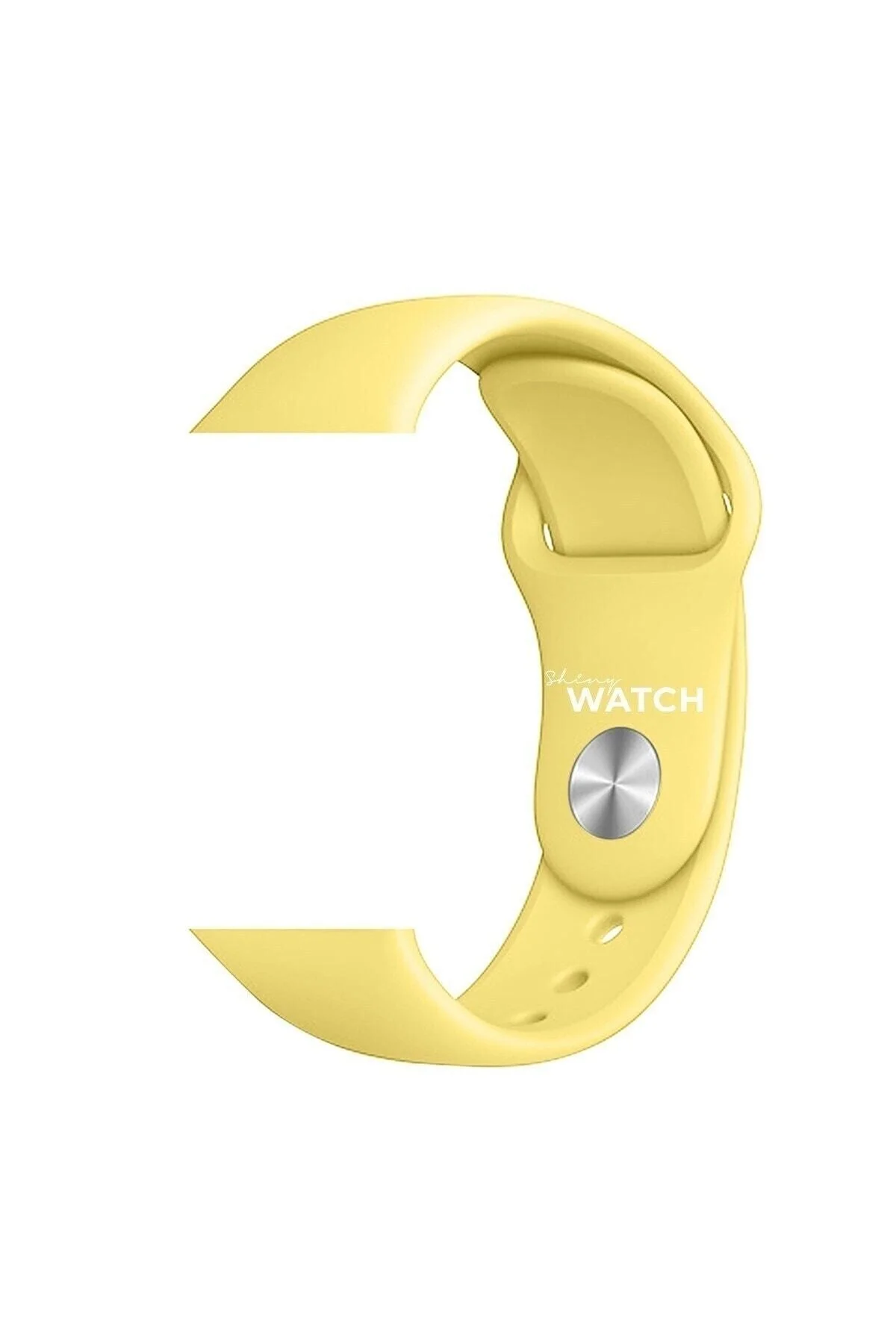Apple Watch Uyumluspor Silikon Kordon 42/44mm Sarı