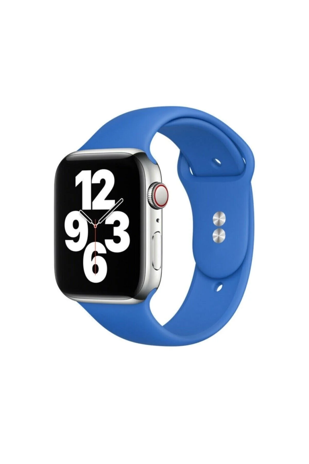 Apple Watch Uyumlu2 3 4 5 6 7 Se 38 Mm 40 Mm Spor Sililkon Kordon