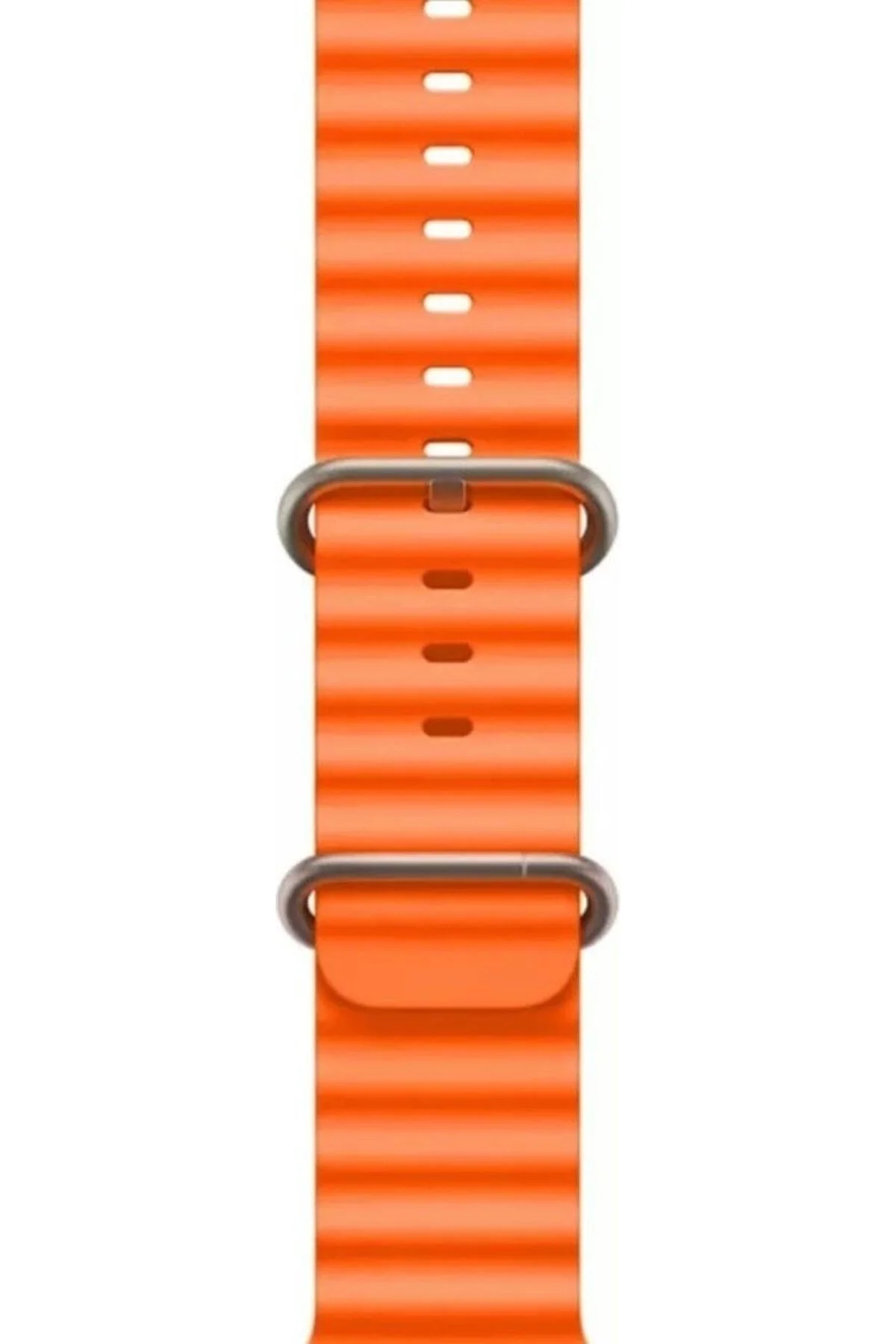 Apple Watch Uyumlu8 7 6 5 4 3 2 Se 42mm / 44mm / 45mm Spor Silikon Kordon Kayış - pazariz Görsel 2