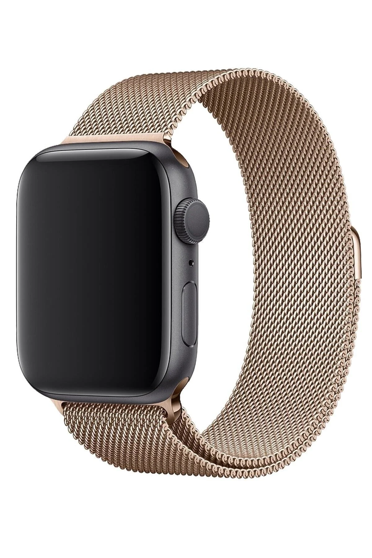 Apple Watch Uyumlugs Dt Pro T500 Ultra 3 4 5 6 7 8 Se 42 44 45 49 Mm Kordon Kayış Metal Örgü - pazariz Görsel 2