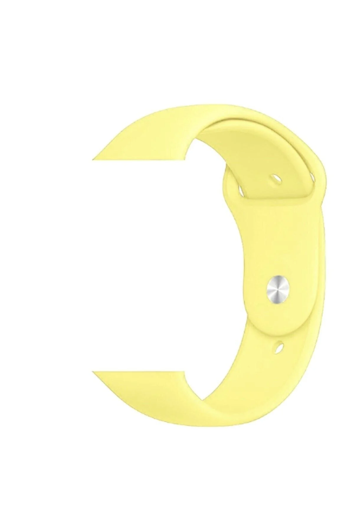 Apple Watch Uyumlu42 Mm Silikon Ayarlanair Spor Rahat Klasik Kordon