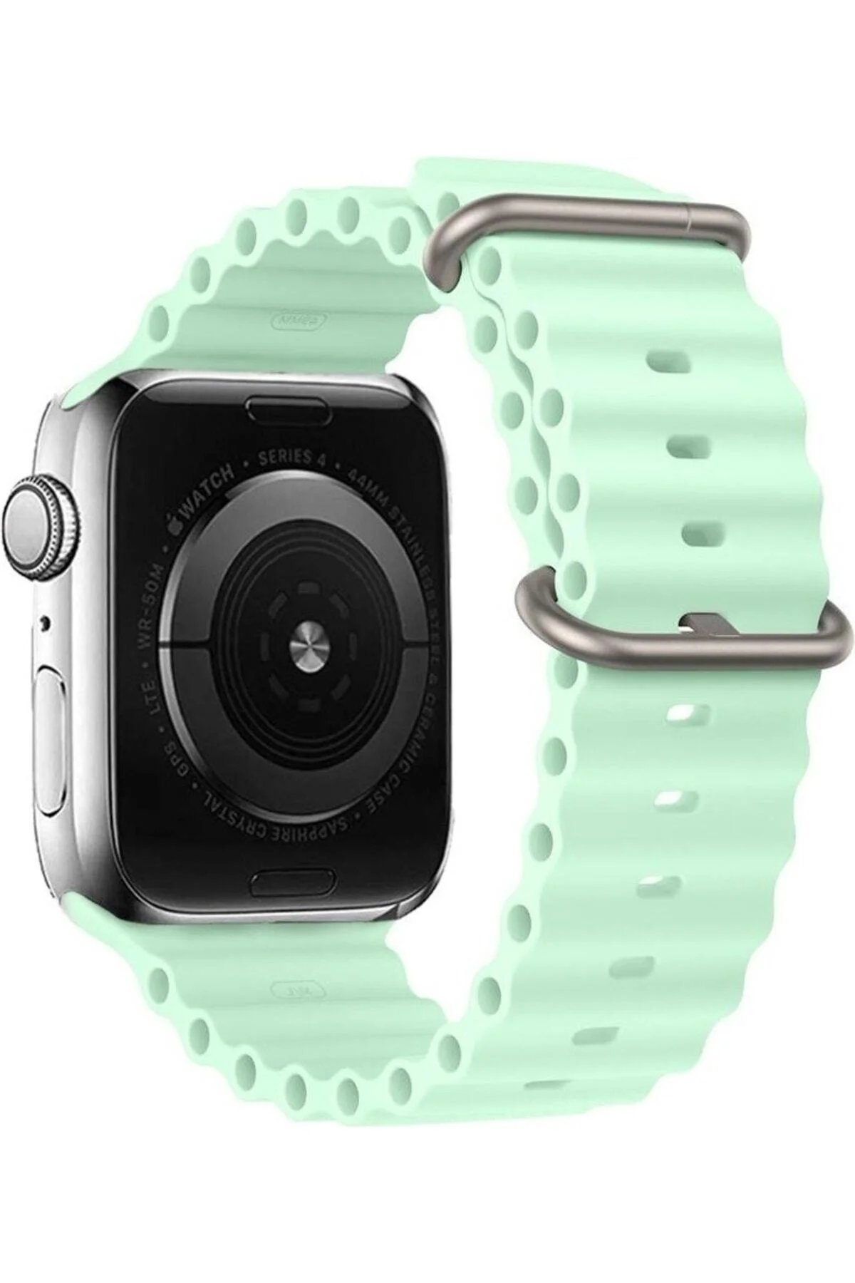 Apple Watch Uyumlu38mm 40mm 41mm 1/2/3/4/5/6/se/7/8 Kordon Silikon Kordon - pazariz Görsel 2