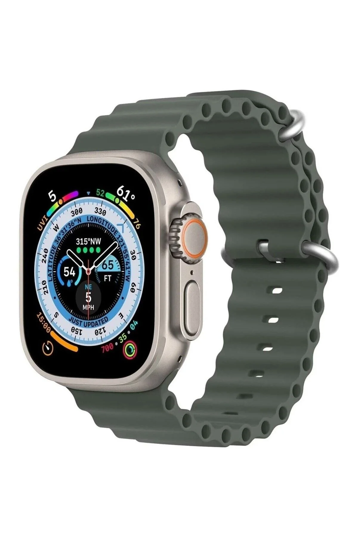 Apple Watch Uyumlu42mm 44mm 45mm 49mm 1/2/3/4/5/6/se/7/8/ultra Kordon Kordon - pazariz Görsel 3