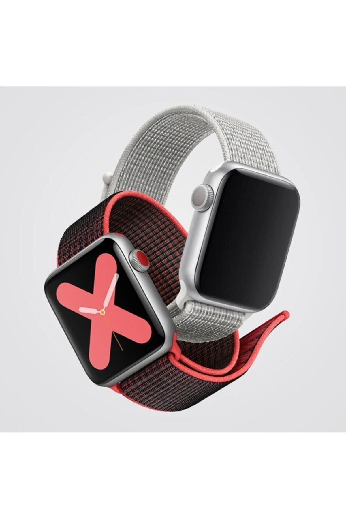 Apple Watch Uyumlu38-40mm Krd3 Hasır Kordon - pazariz Görsel 3