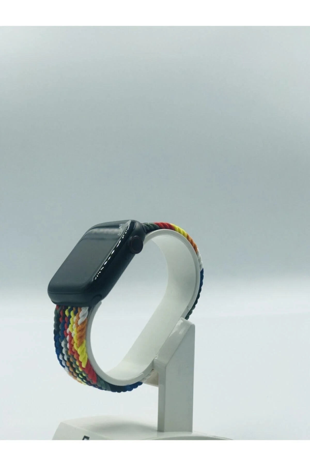 Apple Watch Uyumlu42 / 44mm Örgülü Esnek Kordon - pazariz Görsel 2