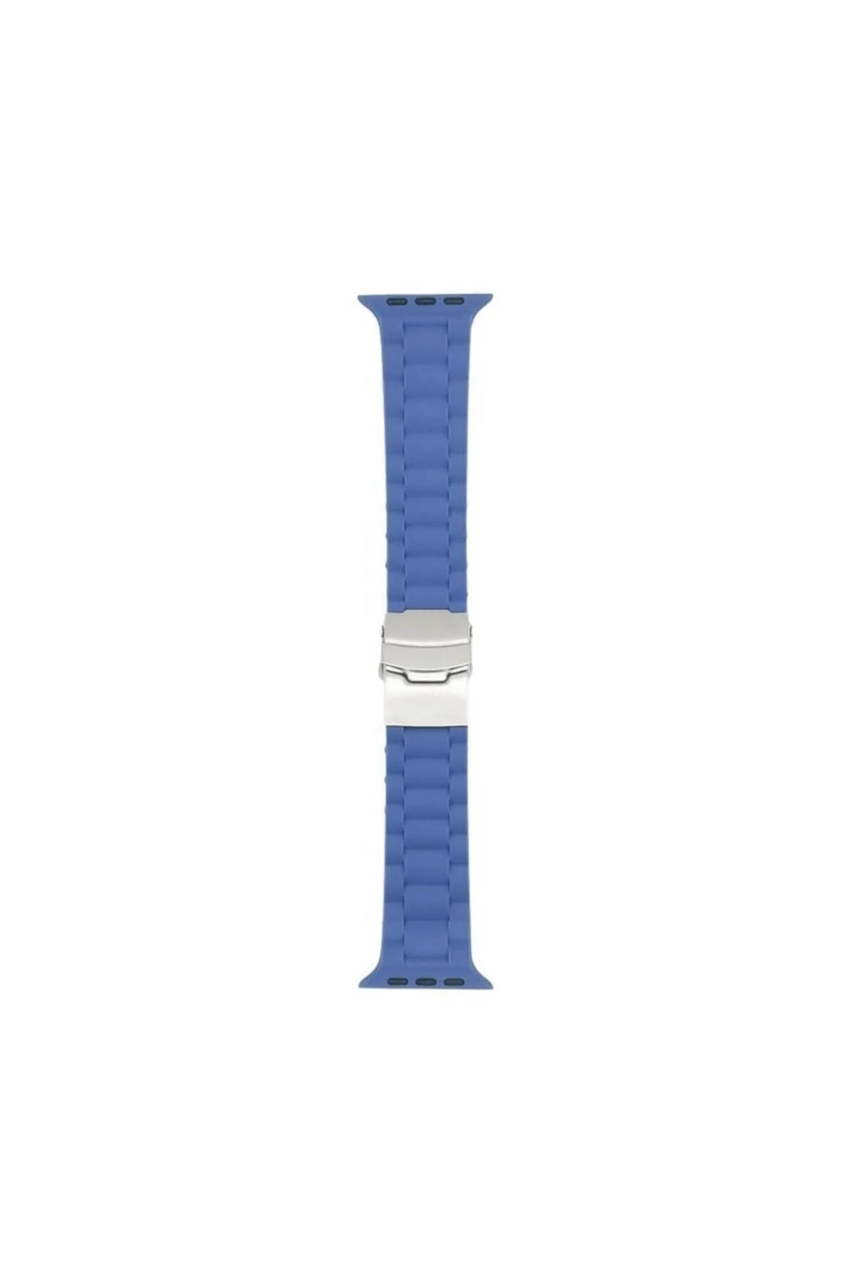 Apple Watch Uyumlu4 5 6 7 8 41mm 40mm 38mm Silikon Bracelet Kordon - pazariz Görsel 2