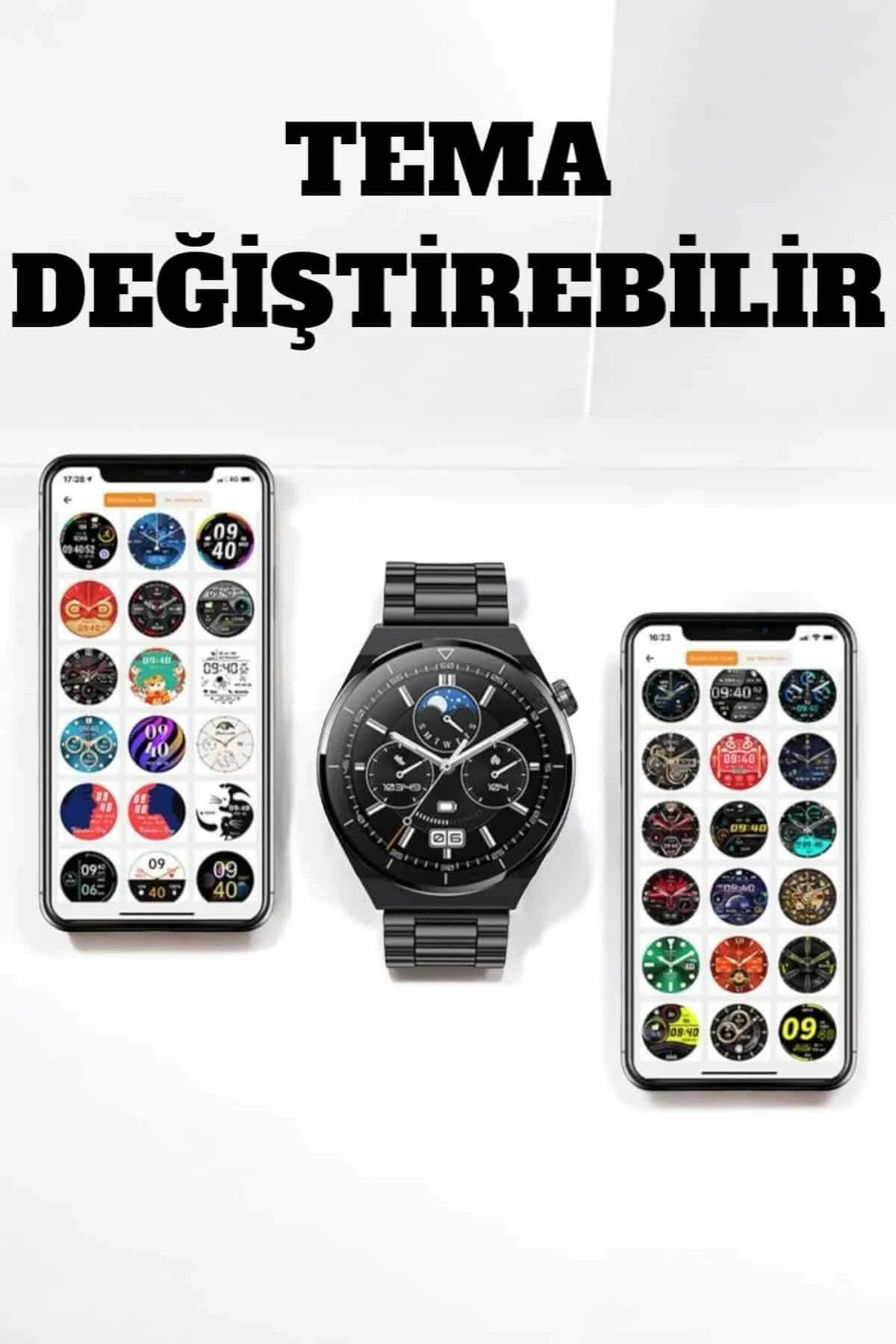 Akıllı Saat Uyku Ve Sağlık Takibi Bildirim Görme Arama Cevaplama - Just Cheap Store Görsel 2