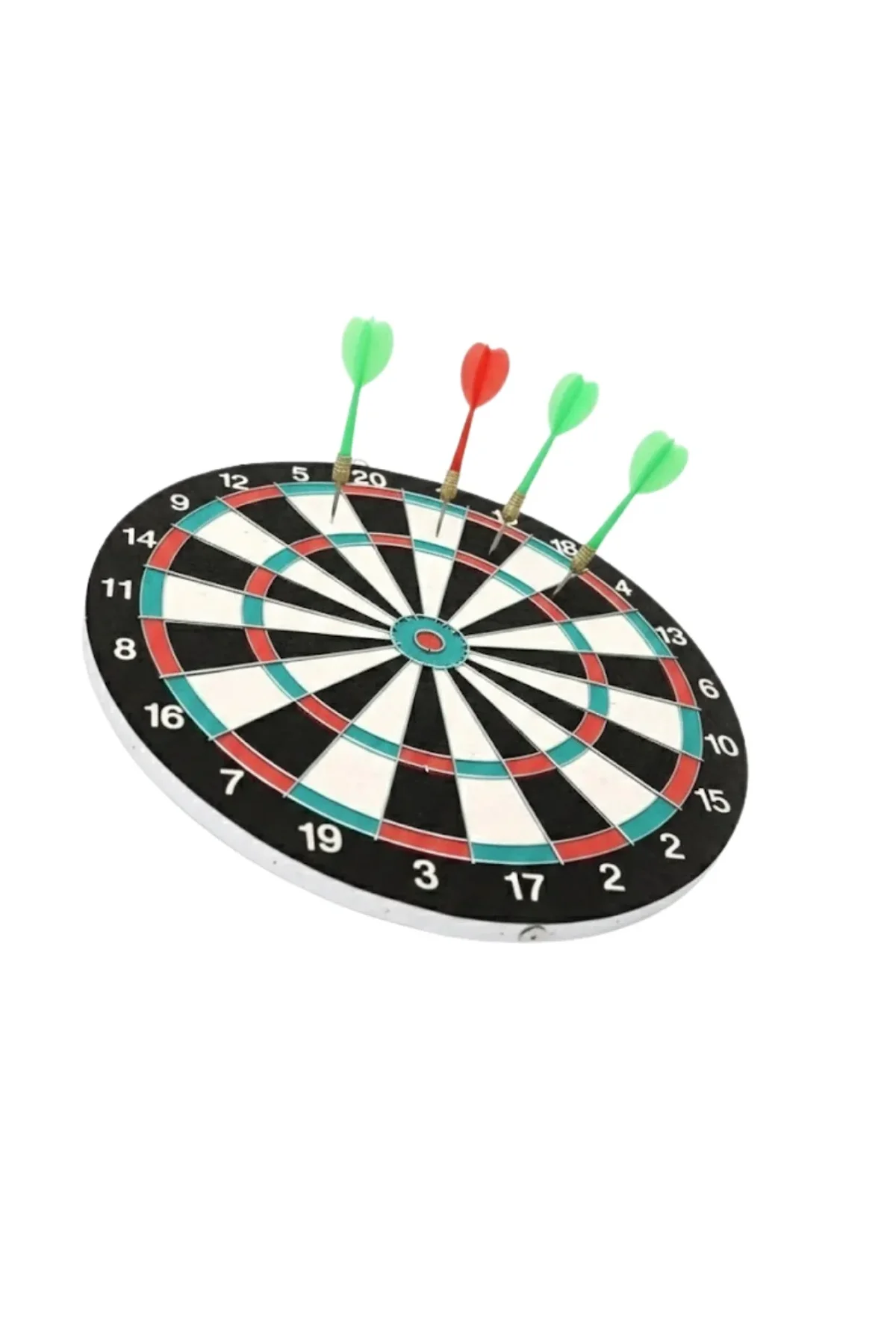 17 İnç Profesyonel Dart Tahtası Dayanıklı Yapı Ve 4 Metal Dart Oku - Just Cheap Store Görsel 4
