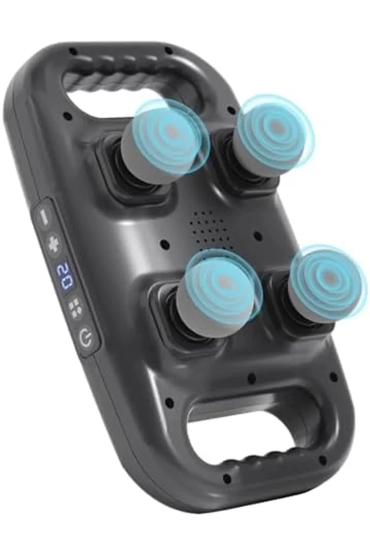 4 Başlıklı Masaj Tabancası - Ergonomik Derin Doku Sırt Ve Boyun Masaj Aleti Ağrı Ve Sızı Giderici - Just Cheap Store Görsel 3