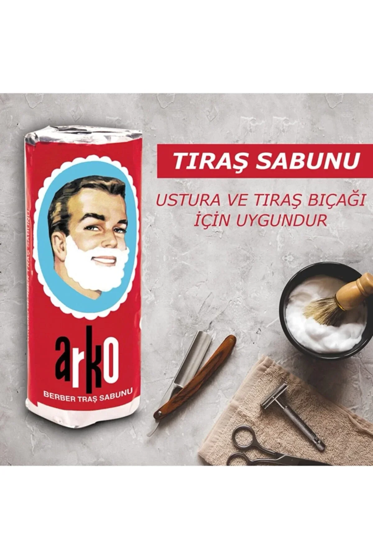 Arko 12'li Tıraş Sabunu 12x75 Gr - Just Cheap Store Görsel 3