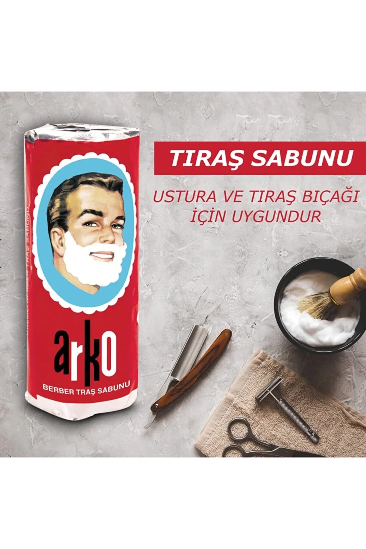 Arko 12'li Tıraş Sabunu 12x75 Gr - Just Cheap Store Görsel 4