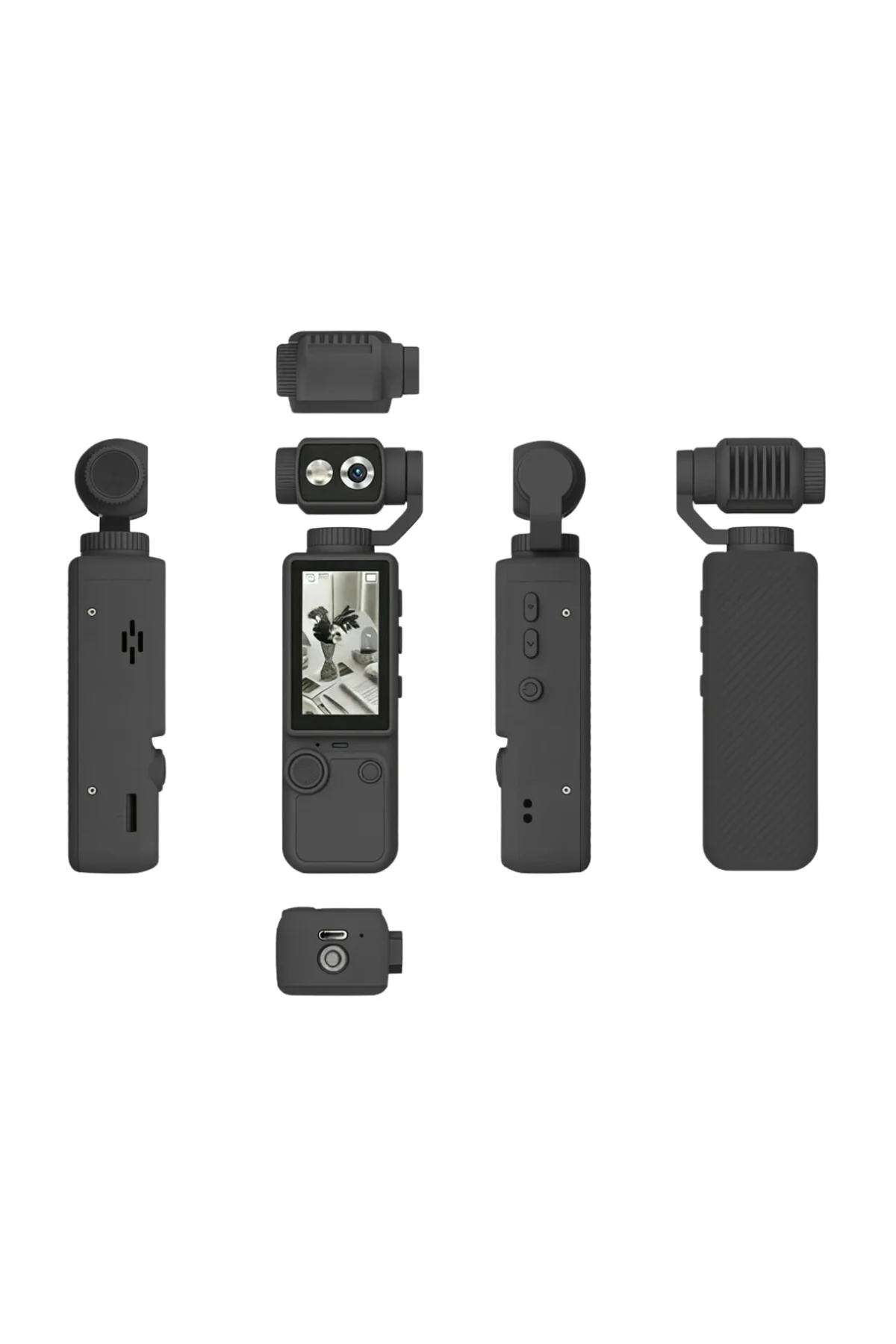 Kompakt 4k Vlog Kamera 2.0 Ips Ekran Otomatik Odaklama Ve Stereo Ses Kayıtlı - Just Cheap Store Görsel 5