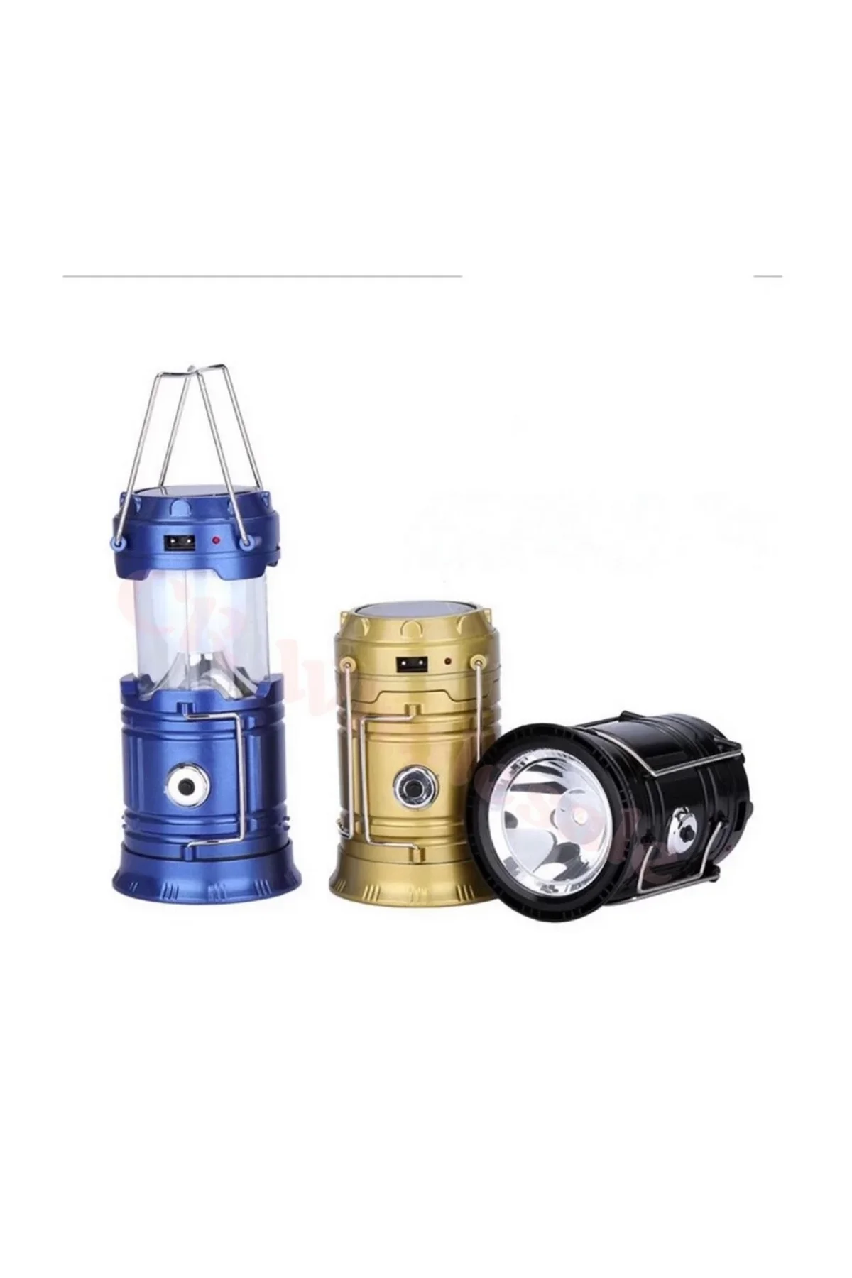 5800t Güneş Enerjili Şarj Edilebilir Usb Girişli Kamp Feneri - Just Cheap Store Görsel 4