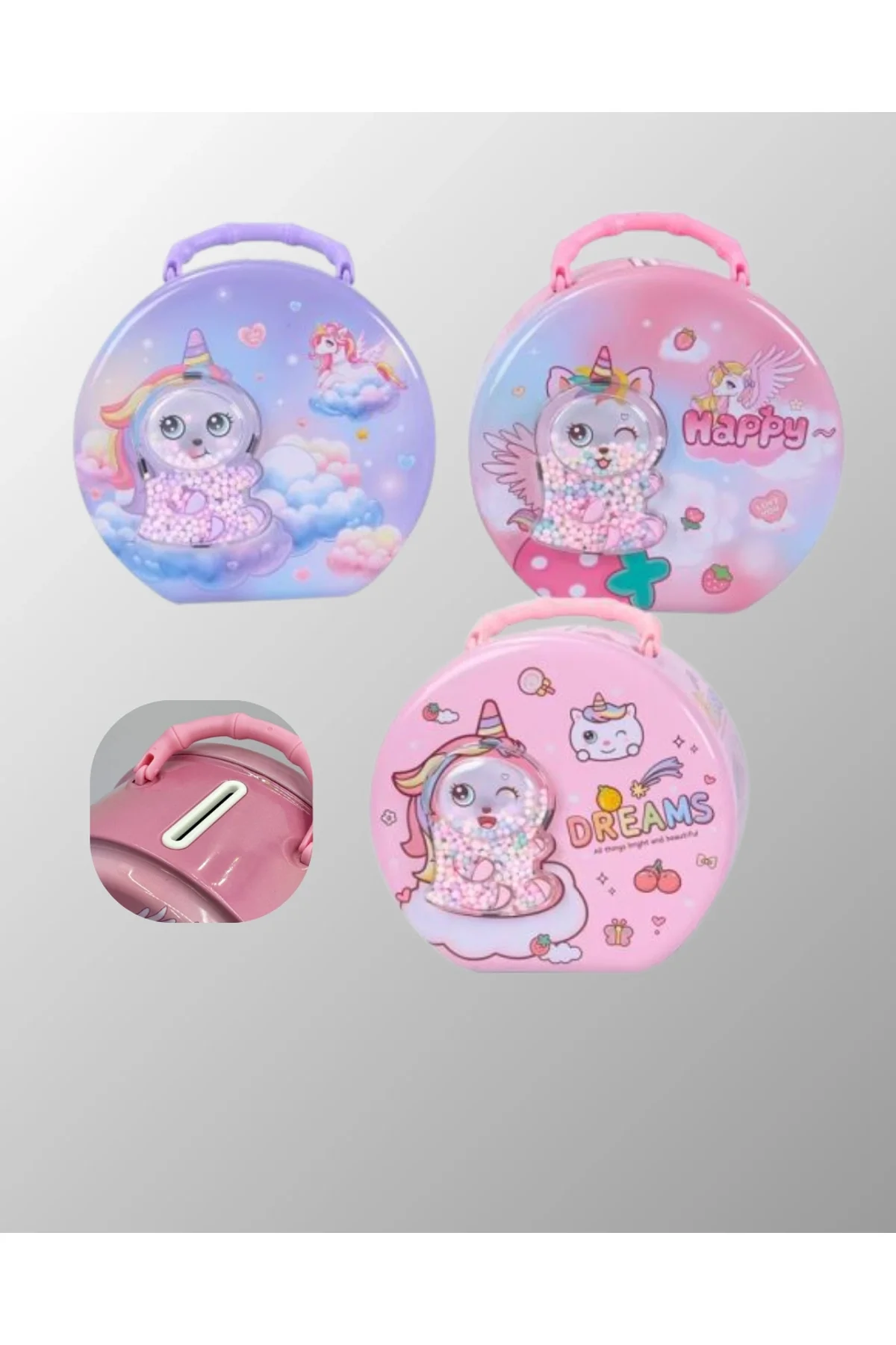 Mini Çocuk Para Kasası Gizli Saklama Ve Birikim Kutusu - Just Cheap Store Görsel 3