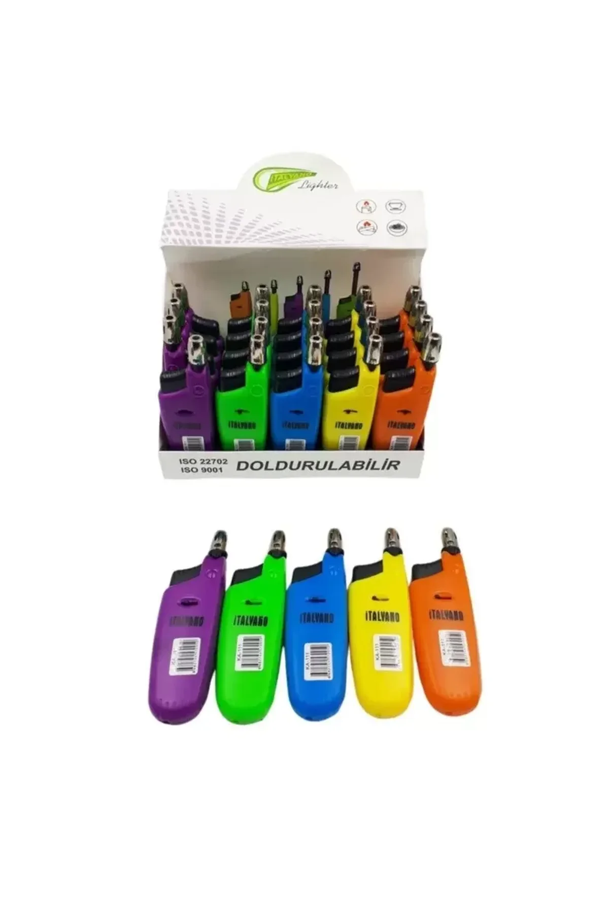 Uzayabilir &amp; Doldurulabilir Renkli Mutfak Çakmağı (1 ADET) Royaleks-KA111-0440 - Just Cheap Store Görsel 2