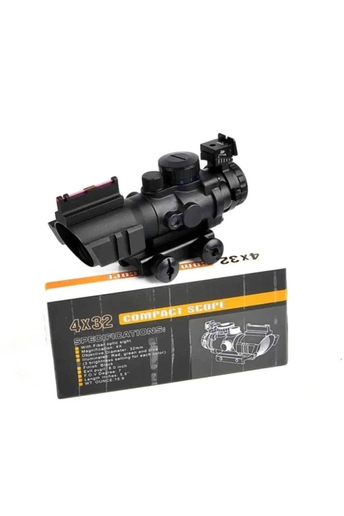 Spıke 4x32 Kırmızı Işıklı Dürbünü 4x32 - Just Cheap Store Görsel 4