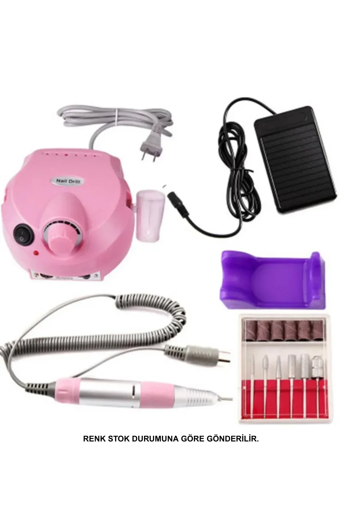 Profesyonel Elektrikli Freze Tırnak Parlatıcı Törpü Manikür Pedikür Makinesi Point Power - Just Cheap Store Görsel 3