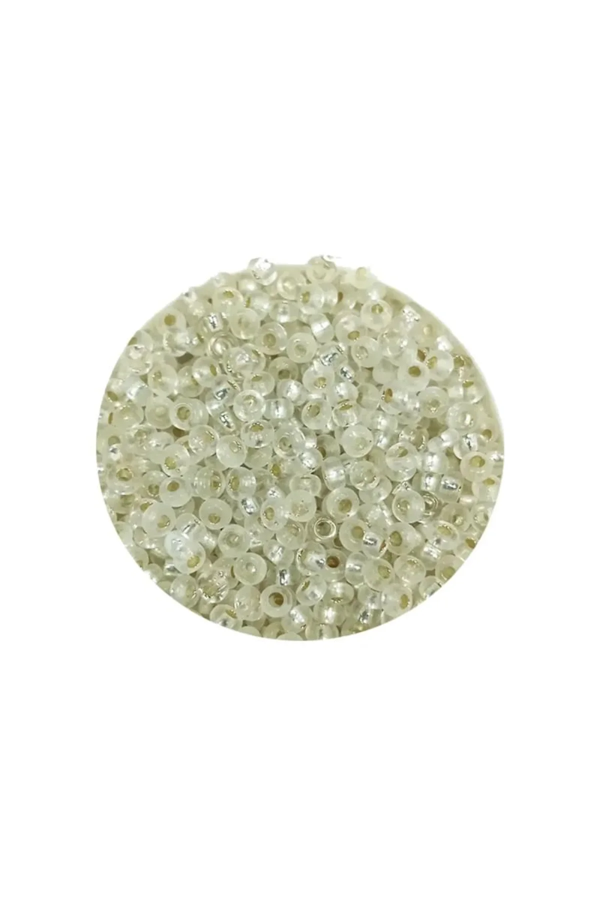 Dökme Cam Kum Boncuk (11/0) 2 mm - 20 Gram - Şeffaf - BNC034 - Just Cheap Store Görsel 4