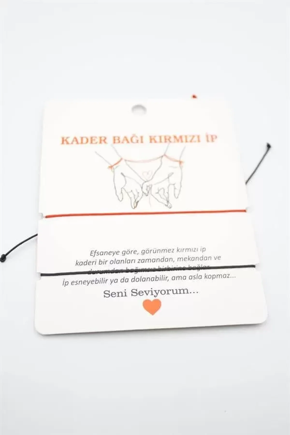 2'li Arkadaş Bilekliği - Kırmızı - Just Cheap Store Görsel 5