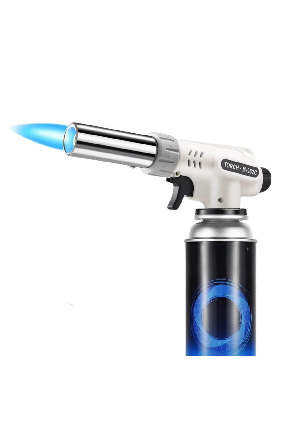 1300°C Çok Amaçlı Gaz Torch Çakmak - Mutfak, Mangal, Lehimleme Pürmüz Alev Tabancası (4741) - Just Cheap Store Görsel 4