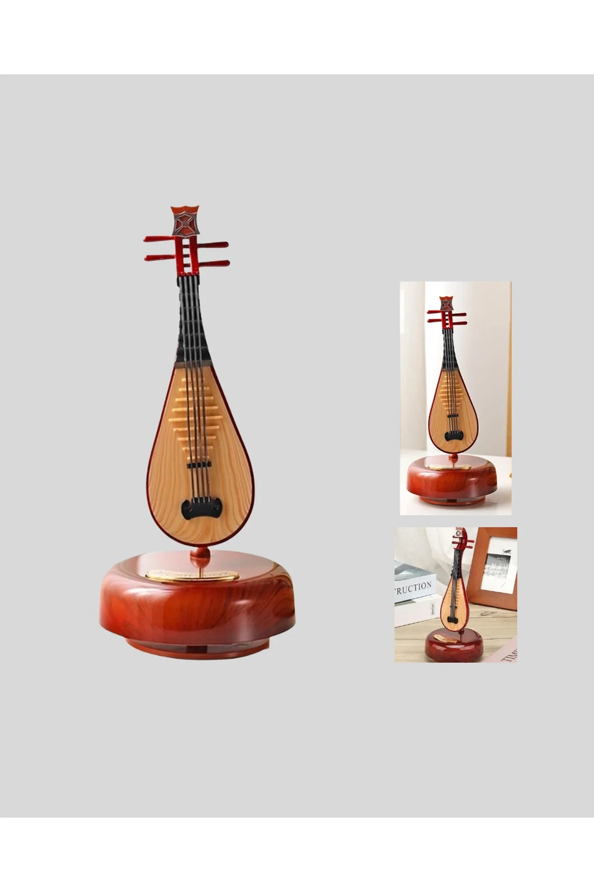 Enstrüman Şeklinde Müzik Kutusu Lüt Tasarım Melodious Music - Just Cheap Store Görsel 4