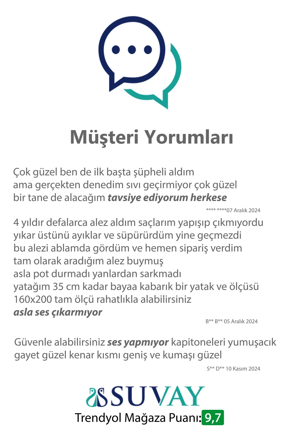 Kapitoneli Fitted Full Kenar Su Sıvı Geçirmez Yatak Koruyucu Alez Çarşaf Bebek Tek Çift Battal - SUVAY Görsel 4