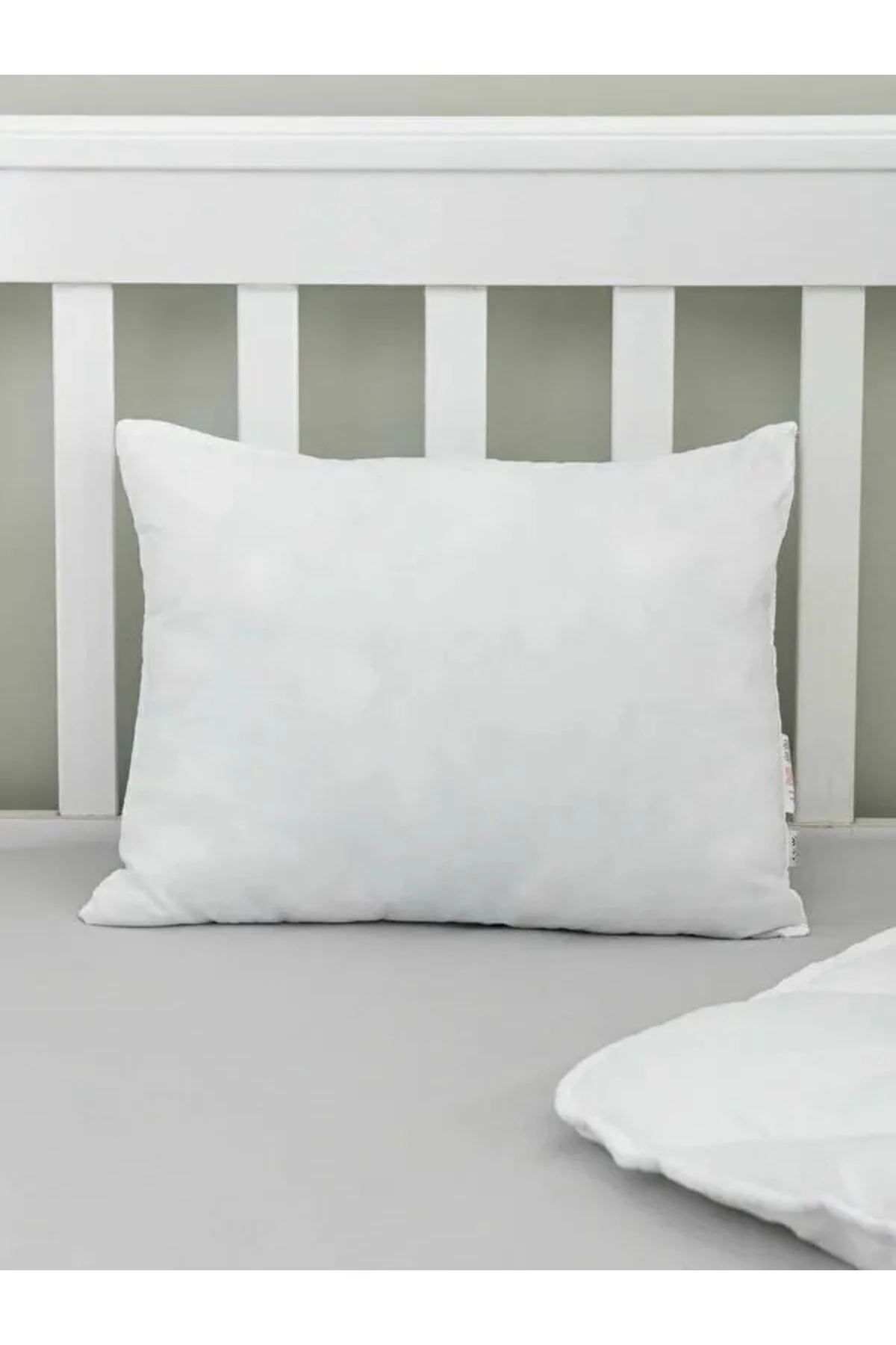 Antialerjik Bebek Yastığı Boncuk Silikon Yastık 35x45 Cm 250 gram %100 Pamuk Kılıf - SUVAY Görsel 4