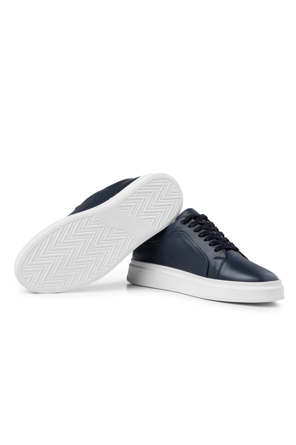 Correndo Erkek Hakiki Deri Sneaker, Bağcıklı Sneaker, Hakiki Deri Sneaker, Erkek Sneaker - Ducavelli Görsel 3