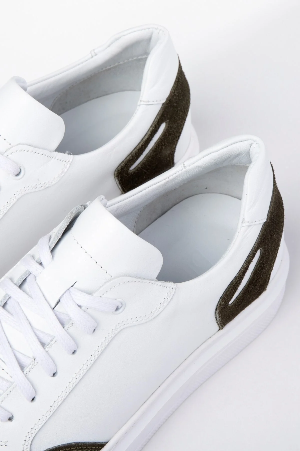 Tarona Erkek Hakiki Deri Sneaker, Bağcıklı Sneaker, Hakiki Deri Sneaker, Erkek Sneaker - Ducavelli Görsel 4