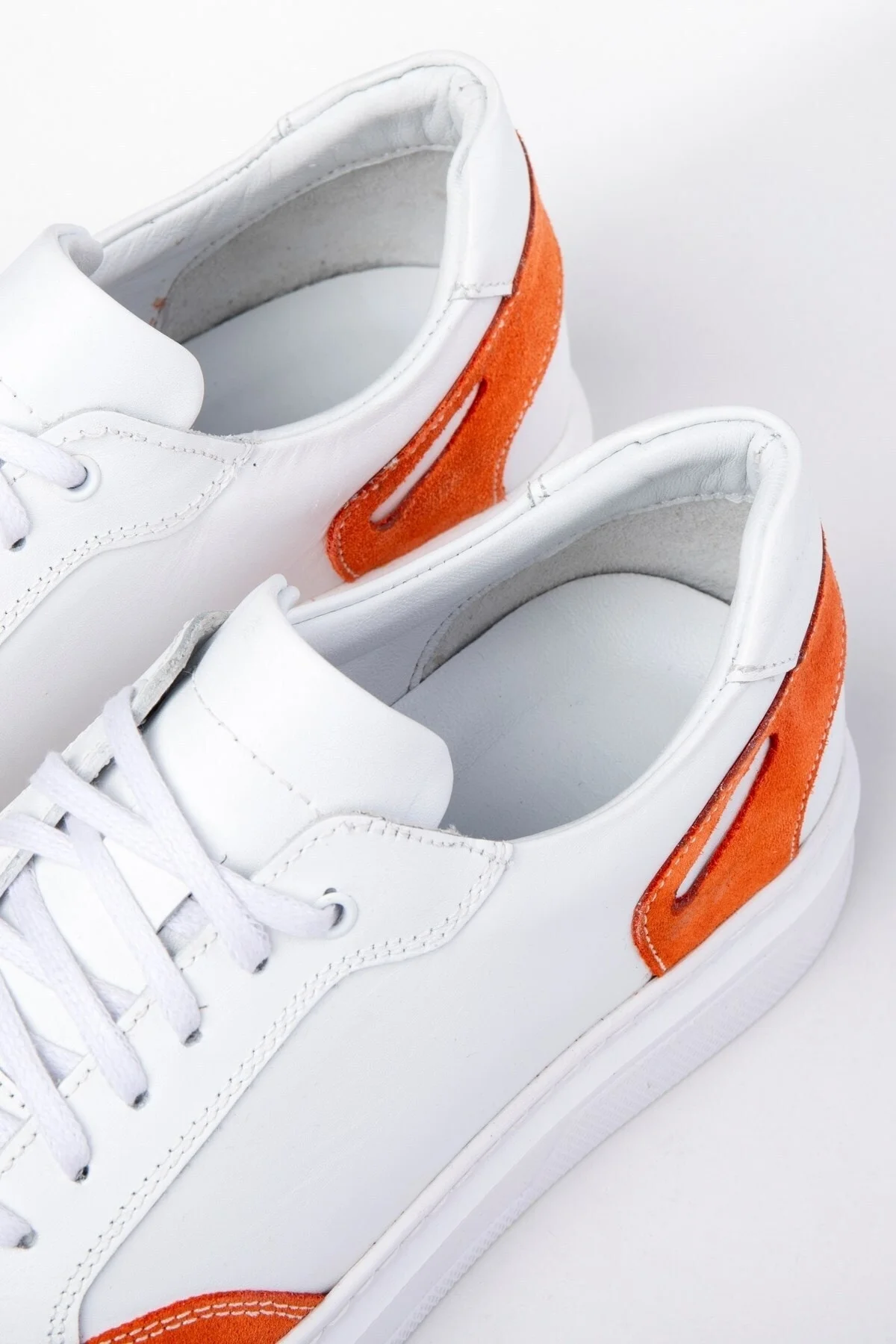 Tarona Erkek Hakiki Deri Sneaker, Bağcıklı Sneaker, Hakiki Deri Sneaker, Erkek Sneaker - Ducavelli Görsel 4