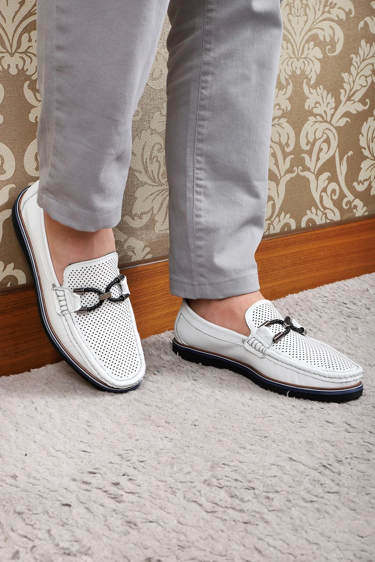 Gela Hakiki Deri Erkek Günlük Ayakkabı Loafer Ayakkabı - Ducavelli Görsel 5