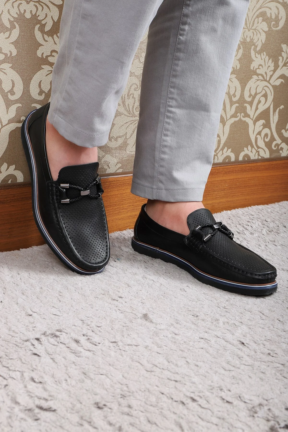 Gela Hakiki Deri Erkek Günlük Ayakkabı Loafer Ayakkabı - Ducavelli Görsel 5
