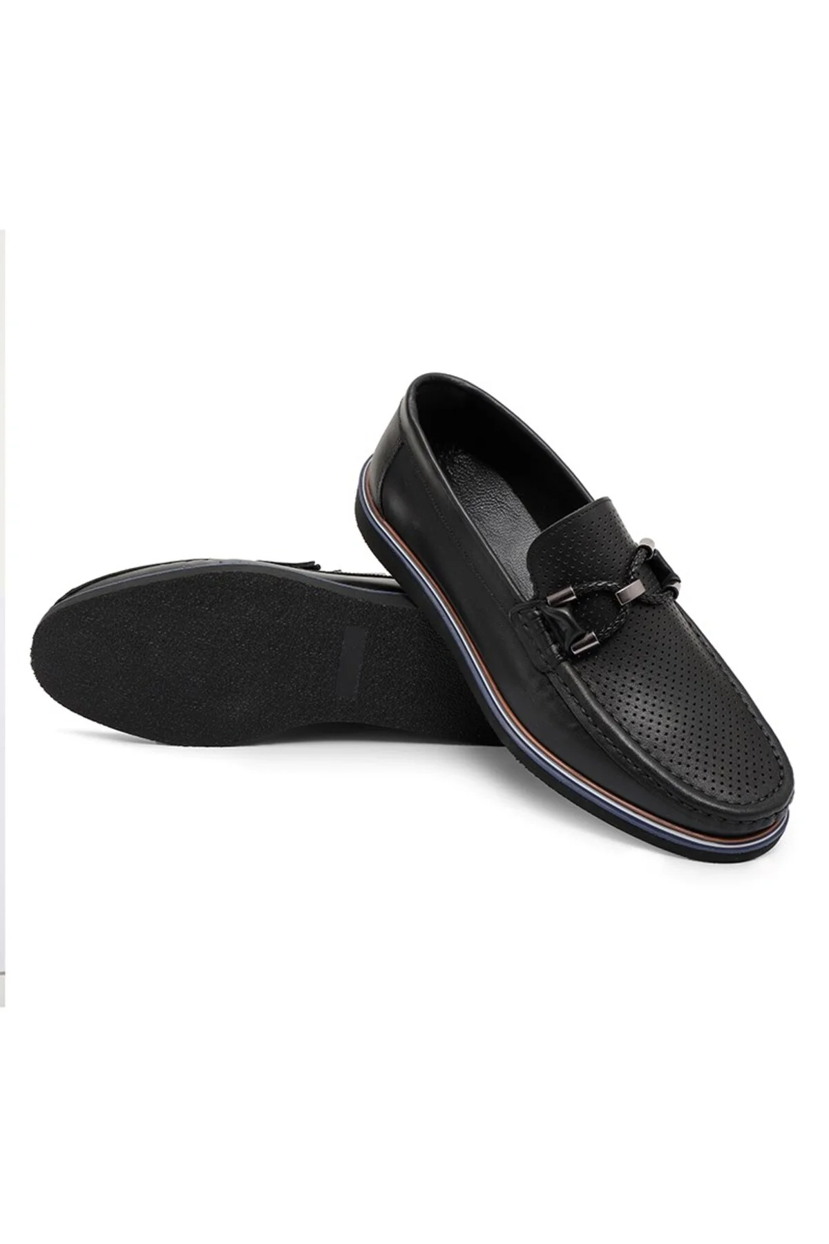 Gela Hakiki Deri Erkek Günlük Ayakkabı Loafer Ayakkabı - Ducavelli Görsel 2