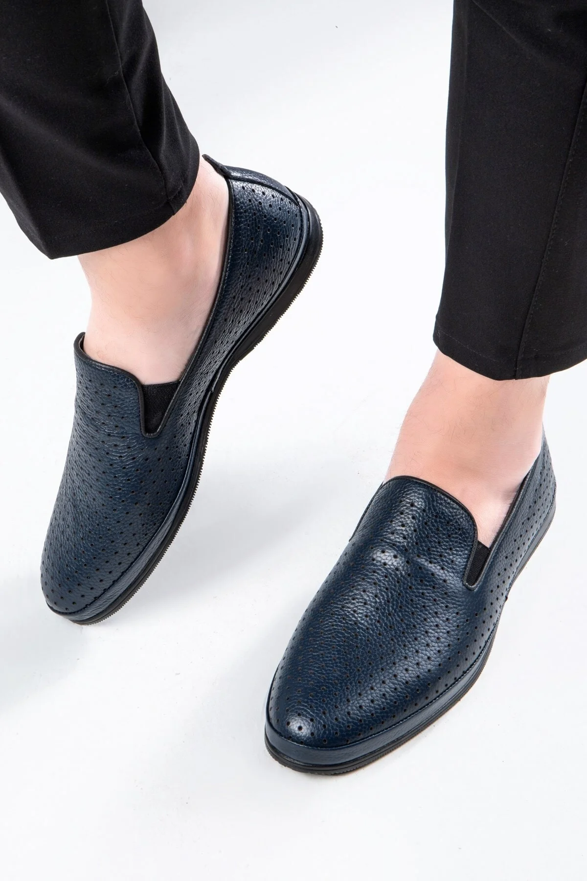 Komba Hakiki Deri Comfort Ortopedik Erkek Günlük Ayakkabı, Baba Ayakkabısı Ortopedik Loafer Ayakkabı - Ducavelli Görsel 6