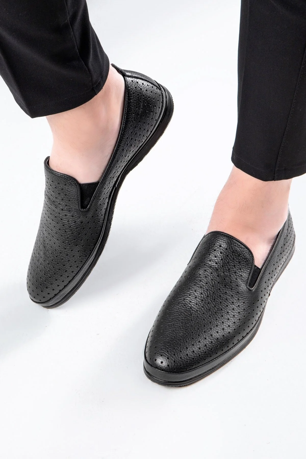 Komba Hakiki Deri Comfort Ortopedik Erkek Günlük Ayakkabı, Baba Ayakkabısı Ortopedik Loafer Ayakkabı - Ducavelli Görsel 6