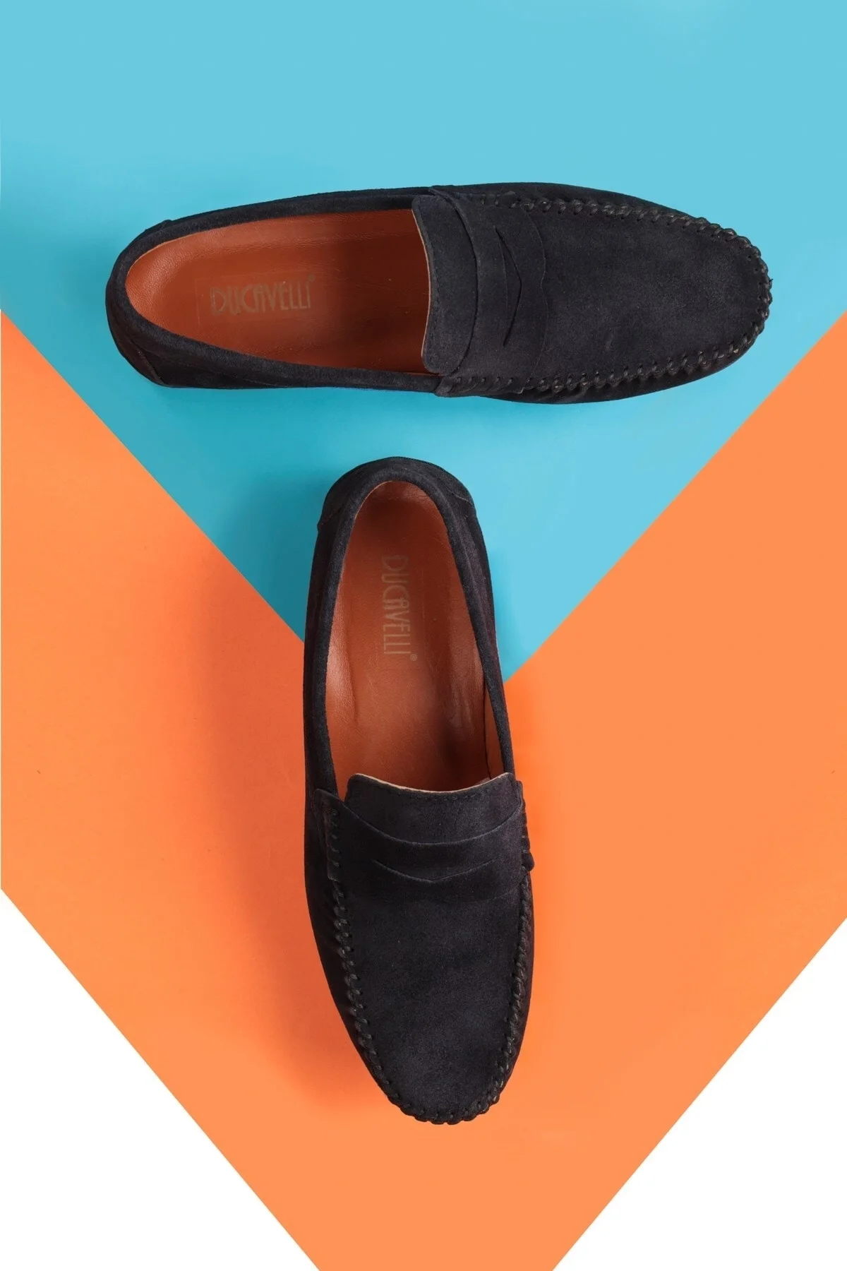 Naran Hakiki Deri Erkek Günlük Ayakkabı, Loafer Ayakkabı, Hafif Ayakkabı, Süet Ayakkabı - Ducavelli Görsel 6