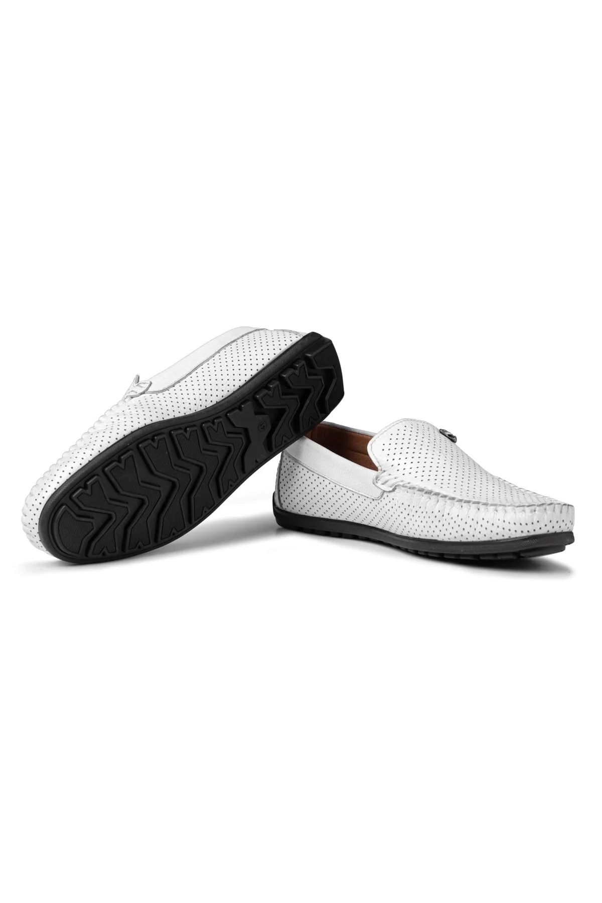 Fruga Hakiki Deri Erkek Günlük Ayakkabı, Loafer Ayakkabı, Hafif Ayakkabı, Deri Loafer Ayakkabı - Ducavelli Görsel 3