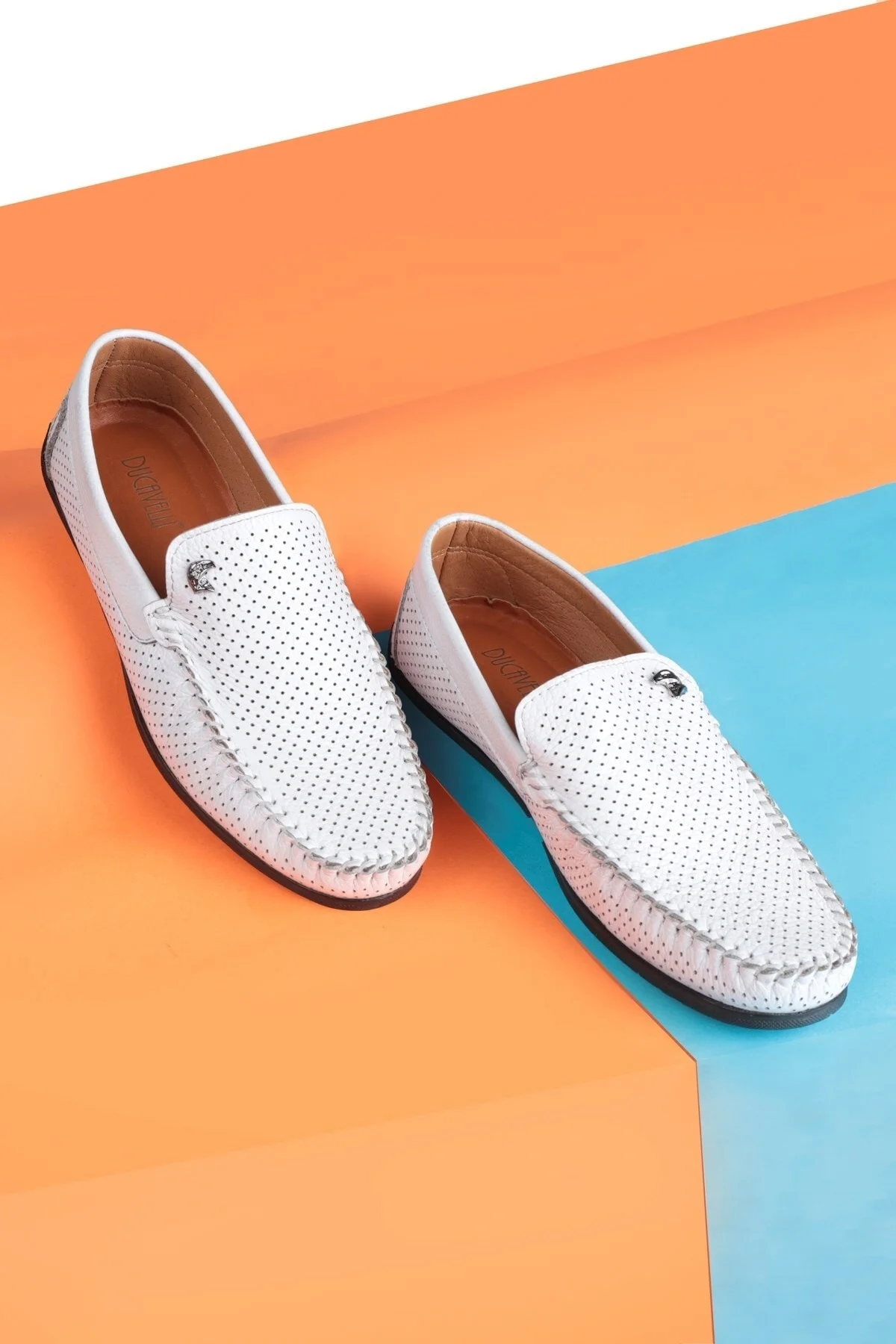 Fruga Hakiki Deri Erkek Günlük Ayakkabı, Loafer Ayakkabı, Hafif Ayakkabı, Deri Loafer Ayakkabı - Ducavelli Görsel 6