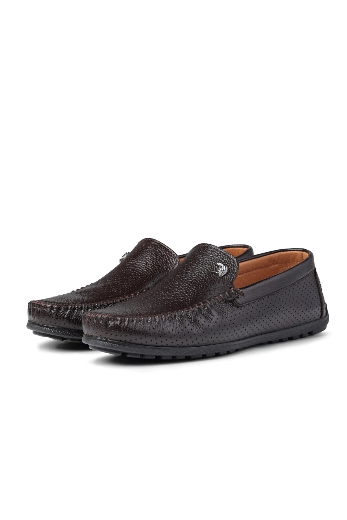 Fruga Hakiki Deri Erkek Günlük Ayakkabı, Loafer Ayakkabı, Hafif Ayakkabı, Deri Loafer Ayakkabı - Ducavelli Görsel 2