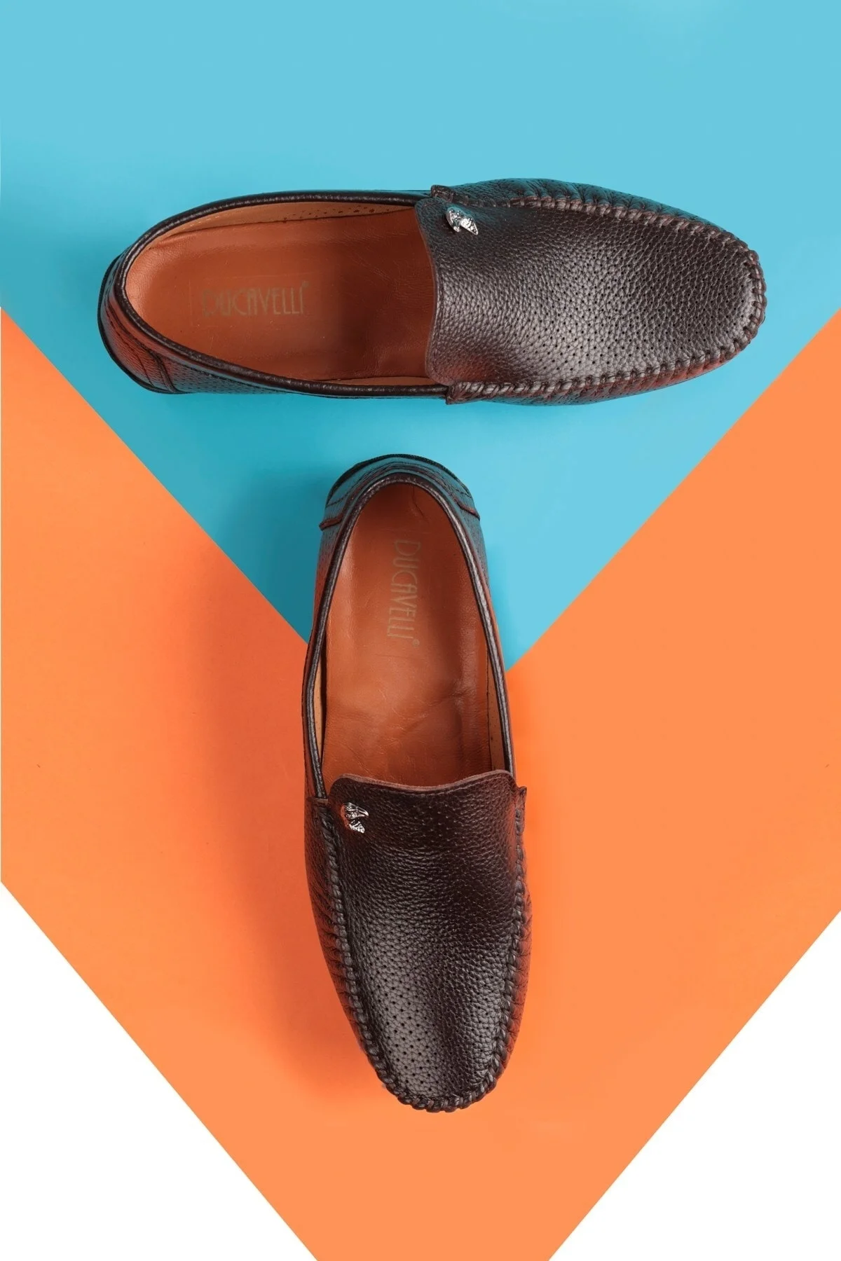 Fruga Hakiki Deri Erkek Günlük Ayakkabı, Loafer Ayakkabı, Hafif Ayakkabı, Deri Loafer Ayakkabı - Ducavelli Görsel 5